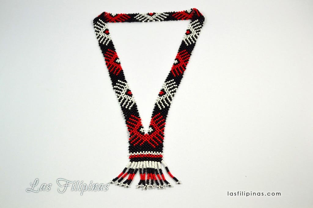 Tribal Beaded Necklace - Ethnic Mandaya Jewelry