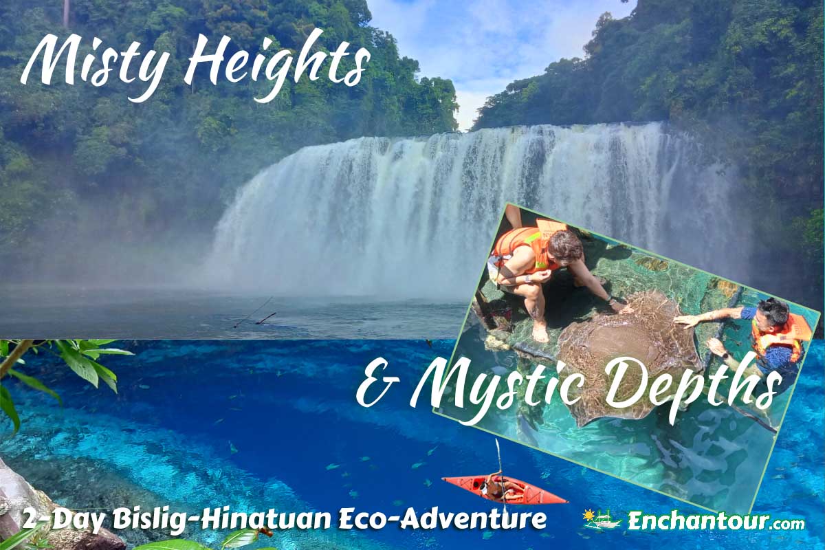 Misty Heights & Mystic Depths: 2-Day Tinuy-an Falls to Enchanted River Eco-Adventure