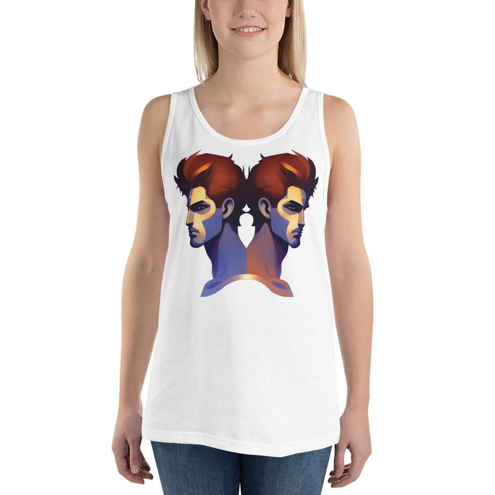 Gemini Tank Top - White