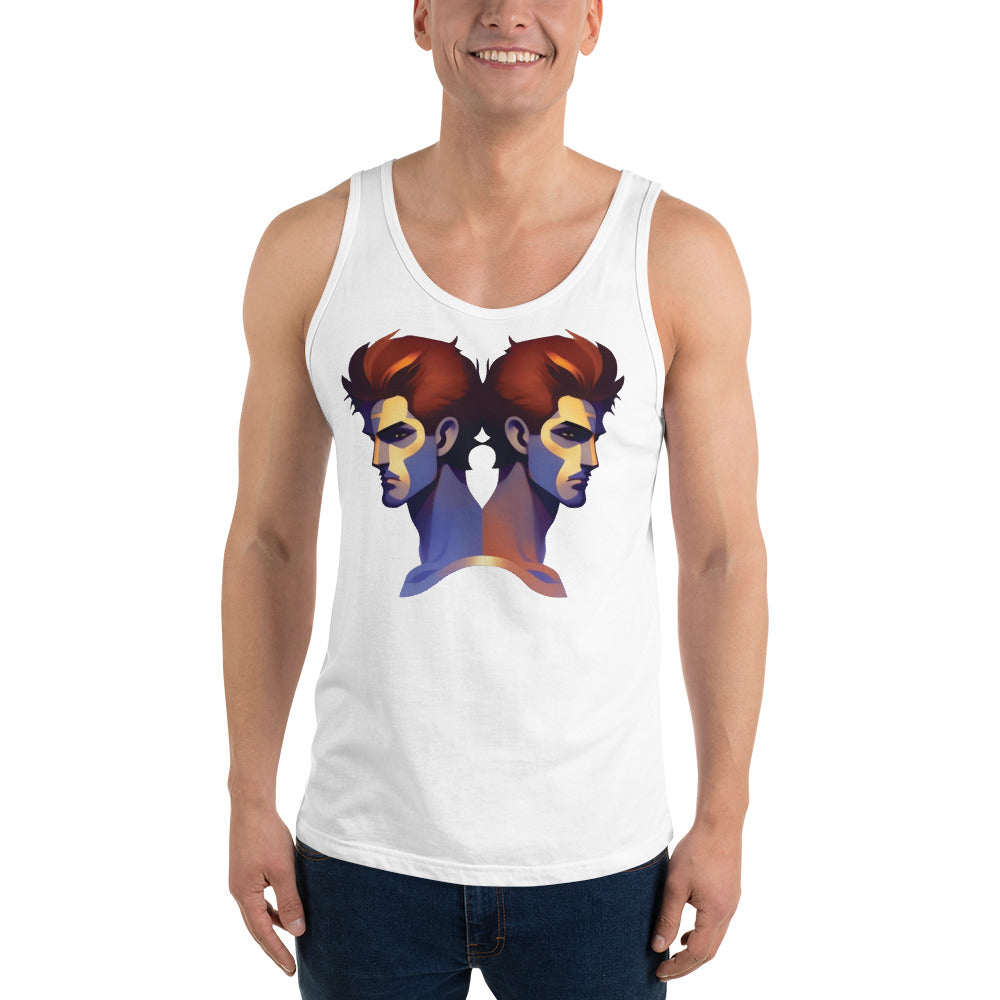 Gemini Tank Top - White