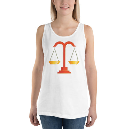 Libra Tank Top - White