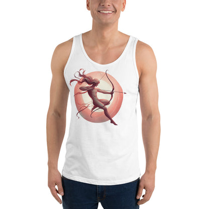 Sagittarius Tank Top - White