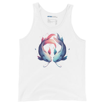 Pisces Tank Top - White