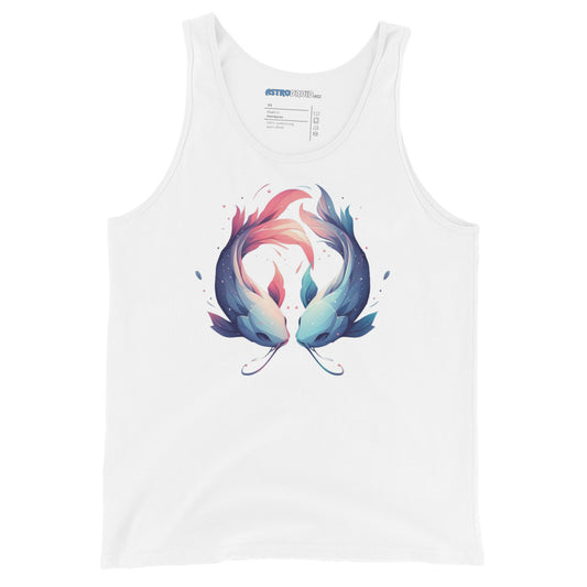 Pisces Tank Top - White