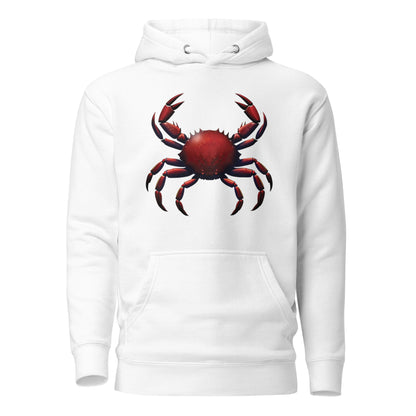 Cancer Zodiac Hoodie - White
