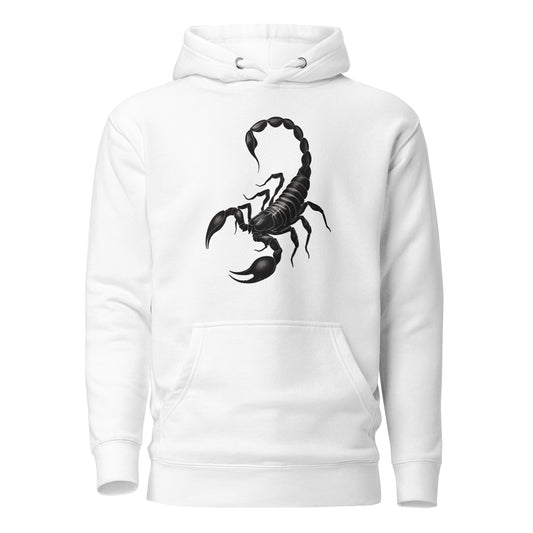 Scorpio Hoodie - White