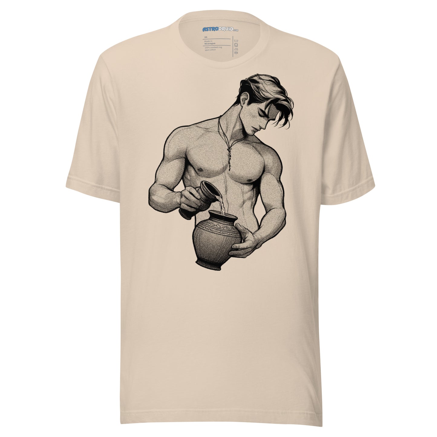 AQUARIUS SHIRT - Water Bearer Sketch