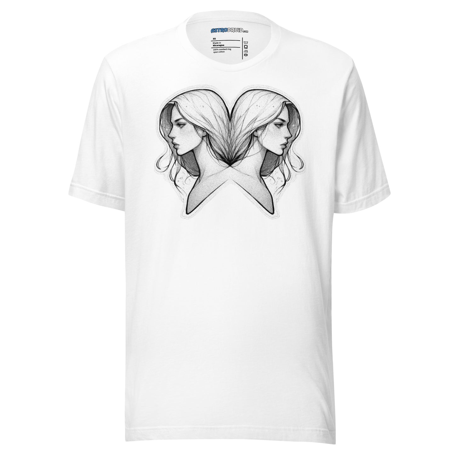 GEMINI SHIRT - Twins Sketch
