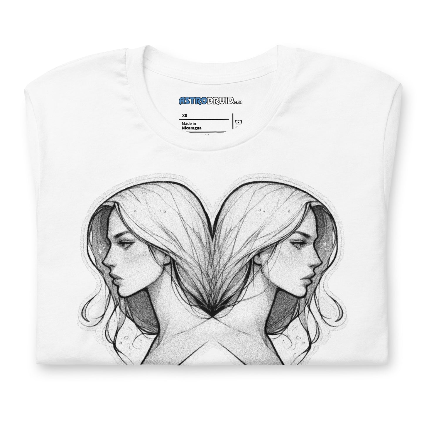 GEMINI SHIRT - Twins Sketch