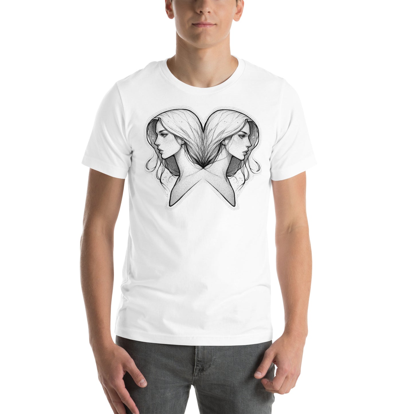 GEMINI SHIRT - Twins Sketch
