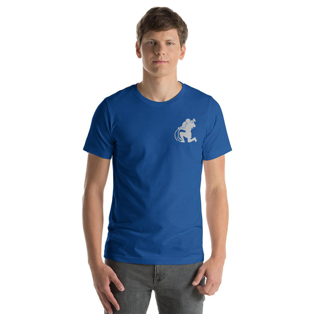 AQUARIUS T-SHIRT - Aquarius Symbol Embroidery