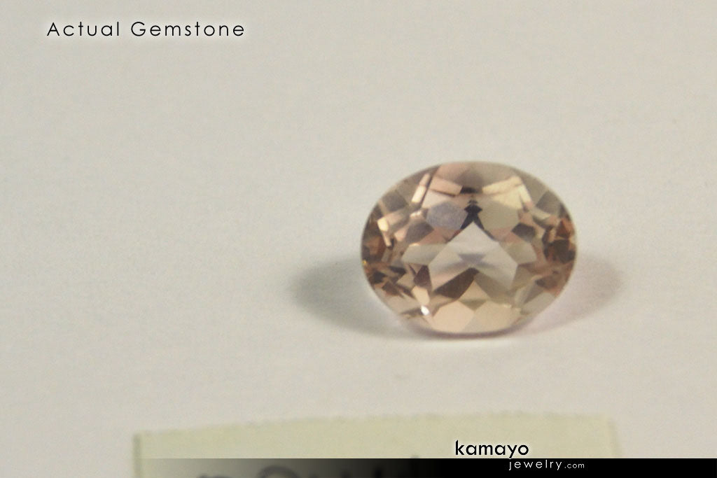 ROSE QUARTZ RING - 10x8mm-large Rose Quartz Ring for Women