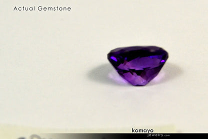 AMETHYST RING - 10x8mm-large Purple Amethyst Ring for Women