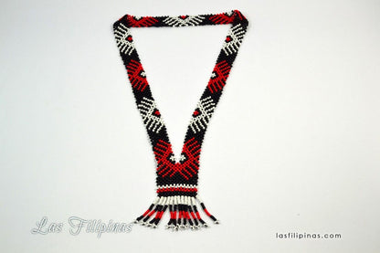 Tribal Beaded Necklace - Ethnic Mandaya Jewelry