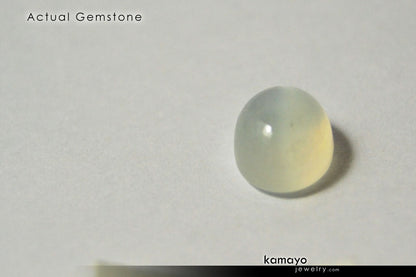 WHITE MOONSTONE GEMSTONE - 10x8mm Oval Loose Stone