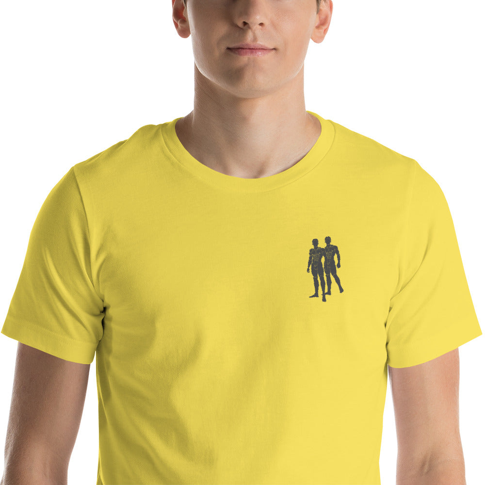 GEMINI T-SHIRT - Sign Logo Embroidery - Zodiac Shirt for Men