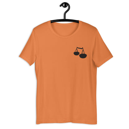 LIBRA T-SHIRT - Libra Symbol Embroidery