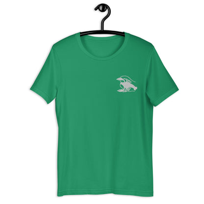 CANCER T-SHIRT - Cancer Symbol Embroidery