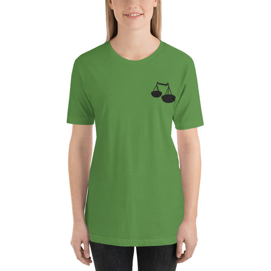 LIBRA T-SHIRT - Libra Symbol Embroidery