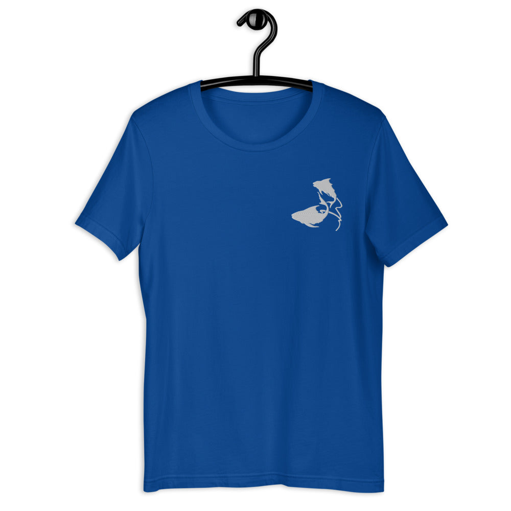 PISCES T-SHIRT - Pisces Symbol Embroidery