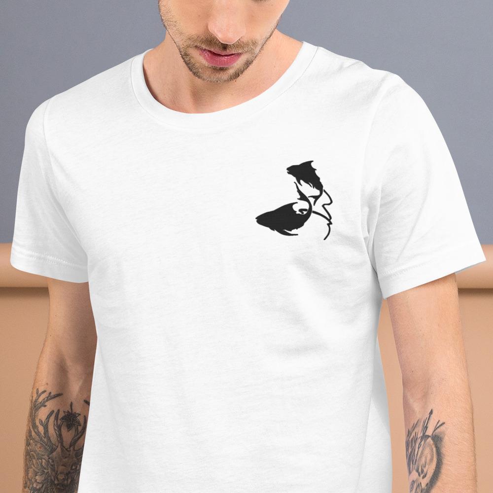 ZODIAC WHITE SHIRT - Sign Symbol Embroidery
