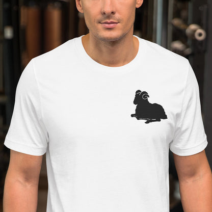 ZODIAC WHITE SHIRT - Sign Symbol Embroidery